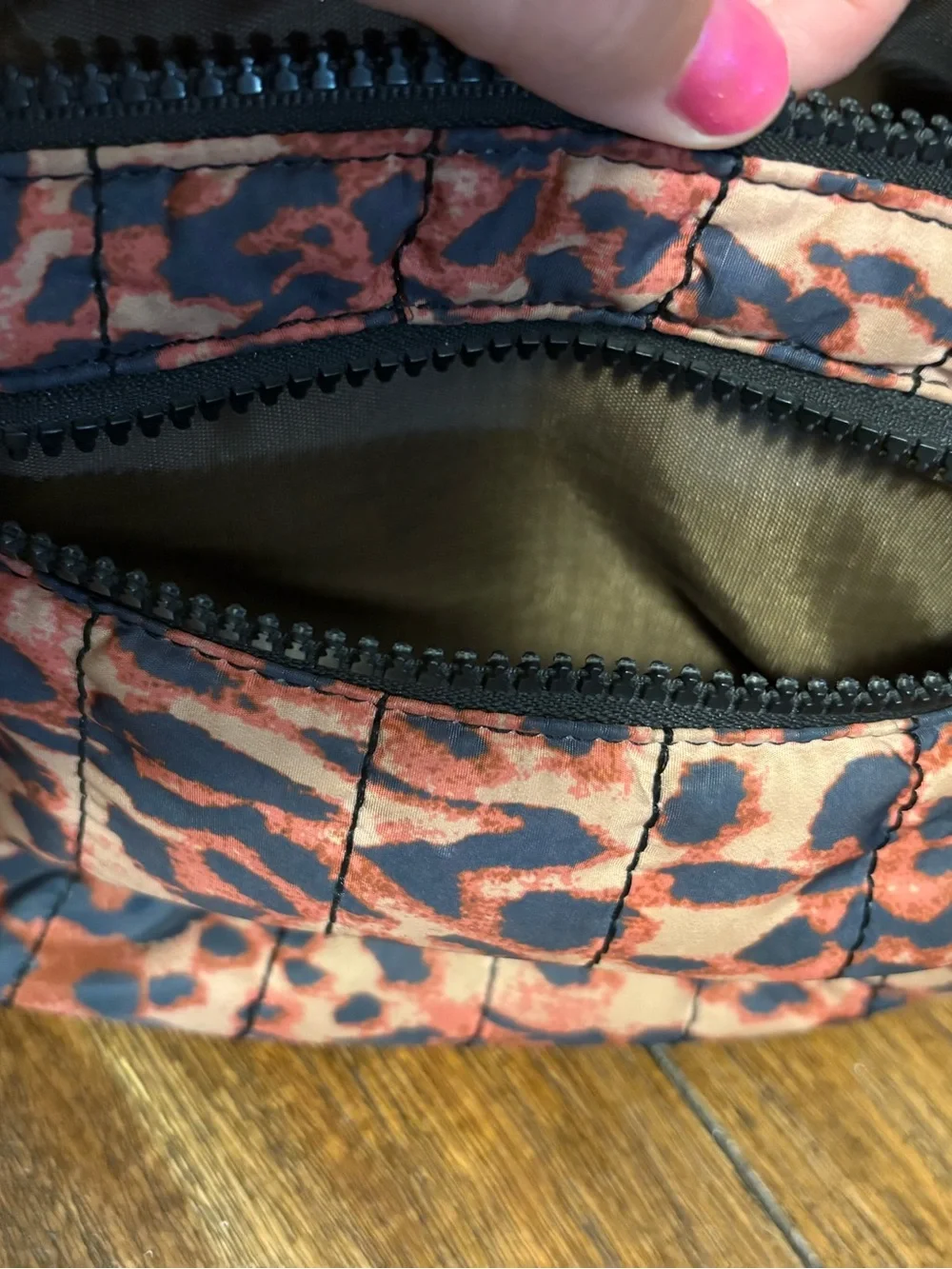 Free People FP Movement Quilted Print Sling Bag